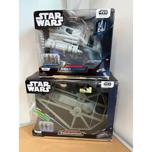 Star Wars Micro Galaxy Squadron Tydirium Shuttle 0177 & Tie Reaper 0204 Set